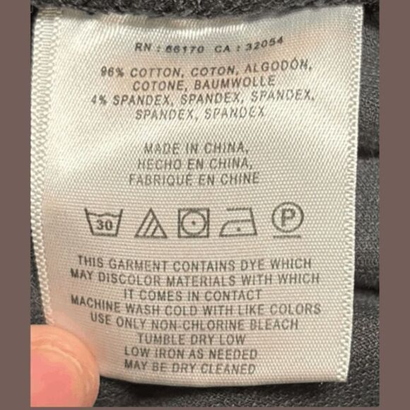 Pilcro & The Letterpress by Anthropologie Black Corduroy Wide-Leg Pants – Size 3 - Picture 4 of 4